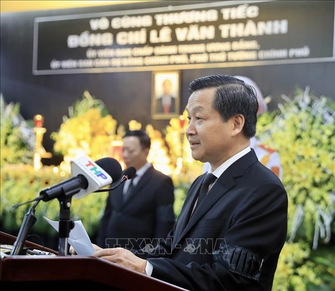 Hình ảnh: Tổ chức trọng thể Lễ truy điệu Phó Thủ tướng Lê Văn Thành số 3