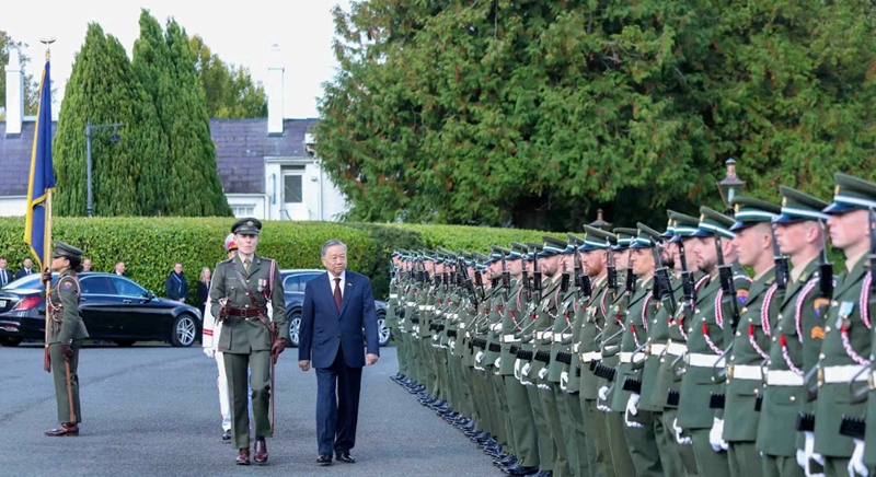 Hình ảnh: Việt Nam coi trọng phát triển quan hệ hữu nghị và hợp tác nhiều mặt với Ireland số 1