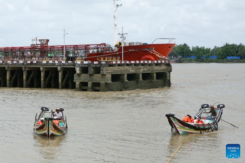 Hình ảnh: Lật phà chở khách ở Myanmar, ít nhất 8 người thiệt mạng, 18 người mất tích số 1