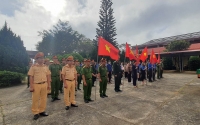 Huyện Đắk Song (Đắk Nông):  Lễ ra quân thực hiện đợt cao điểm tấn công, trấn áp tội phạm dịp tết Nguyên đán 2023