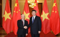 Trao đổi điện mừng nhân kỷ niệm 73 năm thiết lập quan hệ ngoại giao Việt Nam - Trung Quốc
