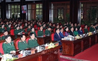 Ban Phụ nữ quân đội đón nhận Huân chương Bảo vệ Tổ quốc hạng Nhì