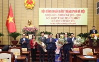 Đồng chí Vũ Thu Hà được bầu giữ chức Phó Chủ tịch UBND TP Hà Nội