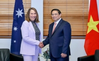 Thủ tướng Phạm Minh Chính hội kiến Chủ tịch Thượng viện Australia