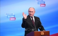 Tổng Bí thư Nguyễn Phú Trọng chúc mừng ông Vladimir Putin tái đắc cử Tổng thống Liên bang Nga