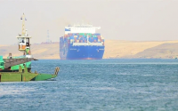 Doanh thu từ kênh đào Suez giảm 50% do căng thẳng ở Biển Đỏ