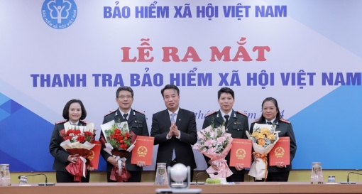 Ra mắt Thanh tra Bảo hiểm xã hội Việt Nam