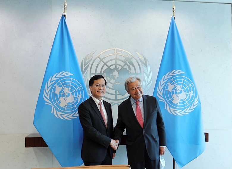 Tổng thư ký đánh giá cao đóng góp của Việt Nam tại Liên hợp quốc