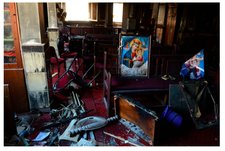 Cháy nhà thờ ở Ai Cập, ít nhất 41 người thiệt mạng