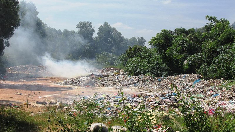 Ngân sách địa phương chi hỗ trợ công tác xử lý ô nhiễm môi trường