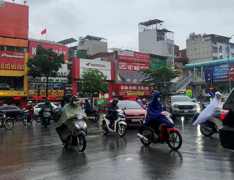Bắc Bộ, Thanh Hóa và Nghệ An tiếp tục có mưa to
