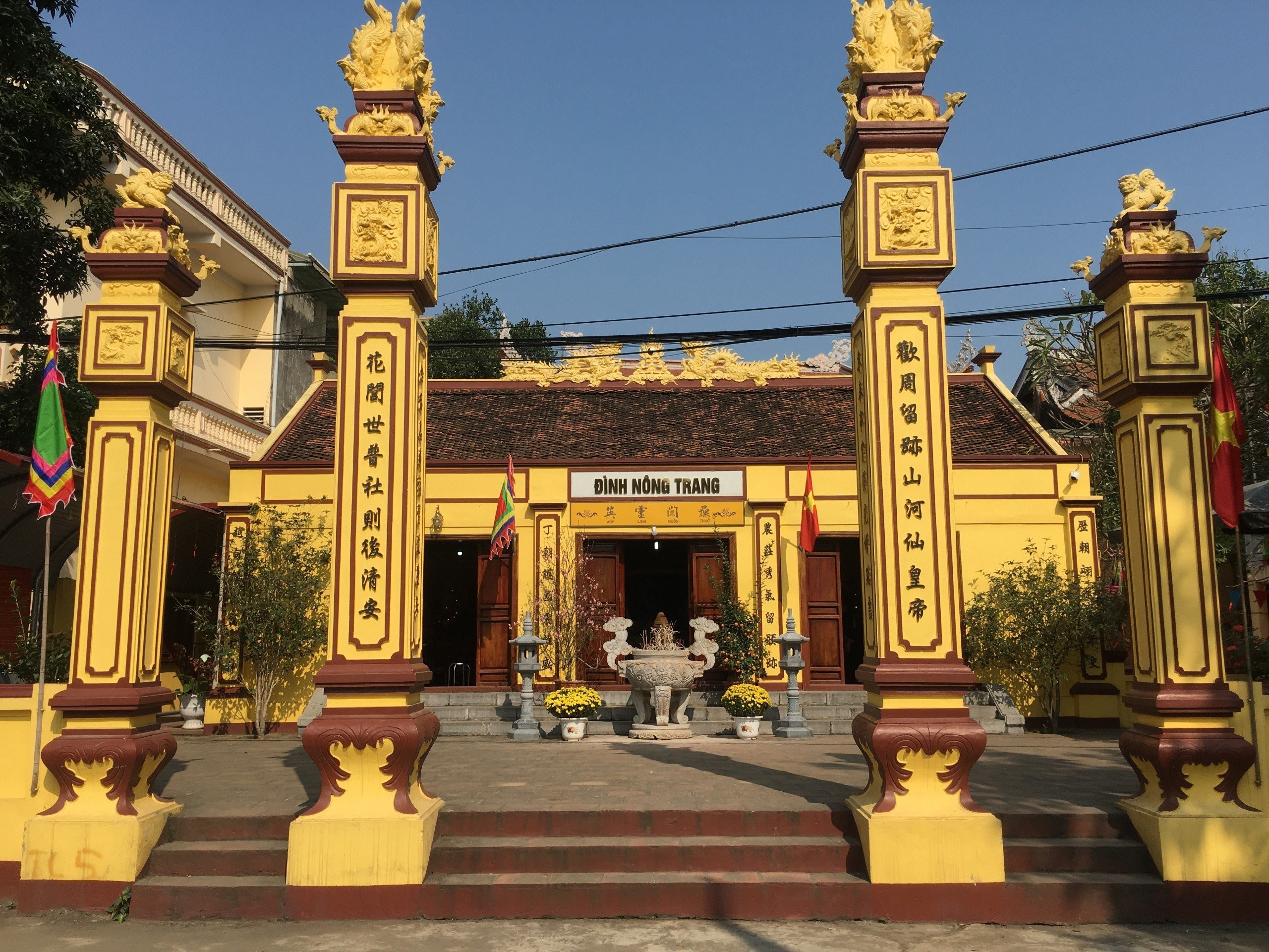 Đình Nông Trang - Nét đẹp văn hóa tâm linh trên quê hương đất tổ