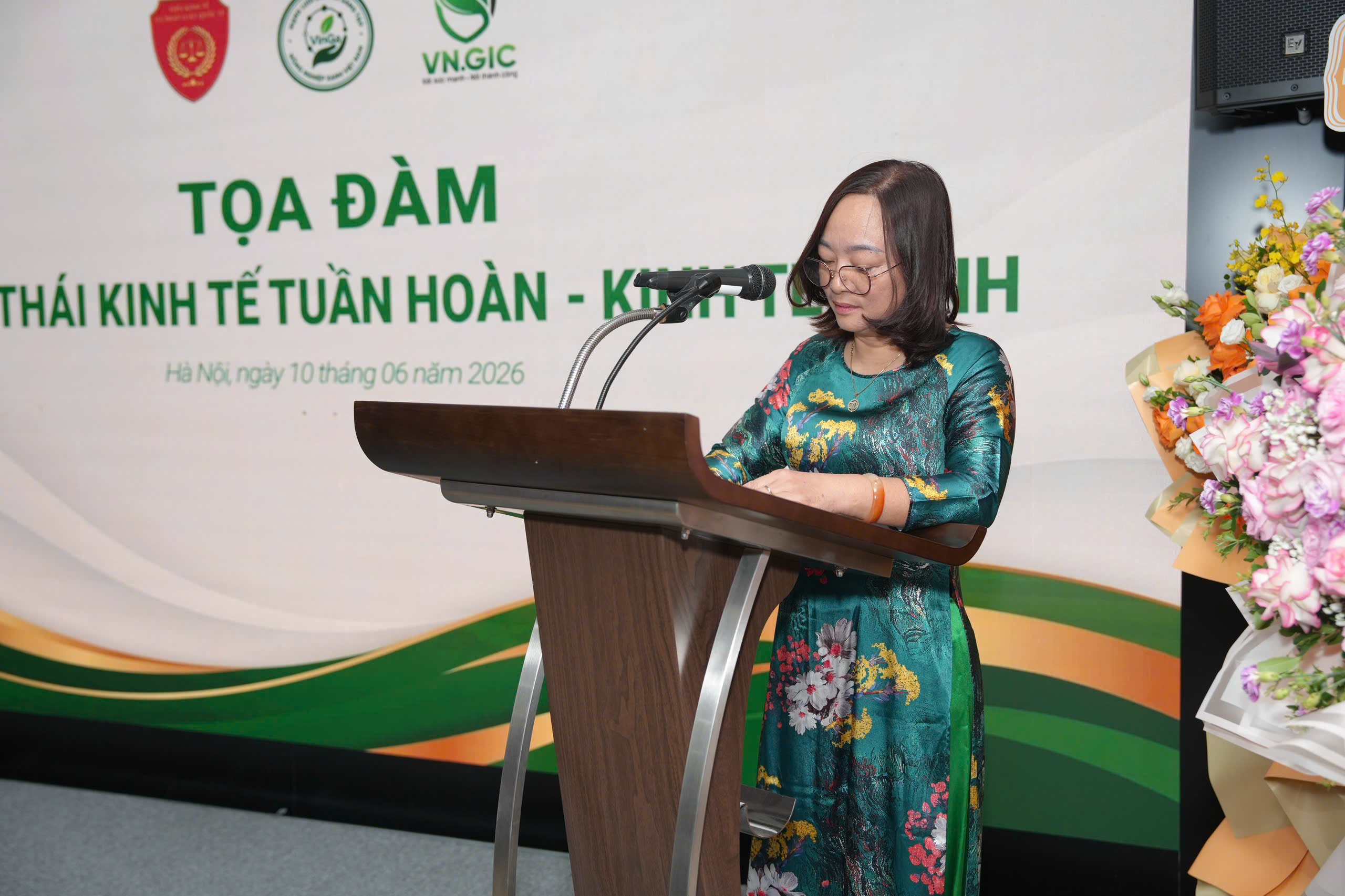 HỆ SINH THÁI KINH TẾ TUẦN HOÀN – KINH TẾ XANH: HÀNH ĐỘNG THỰC CHẤT VÌ MỘT VIỆT NAM BỀN VỮNG - ảnh 1 Hình ảnh: HỆ SINH THÁI KINH TẾ TUẦN HOÀN – KINH TẾ XANH: HÀNH ĐỘNG THỰC CHẤT VÌ MỘT VIỆT NAM BỀN VỮNG số 1