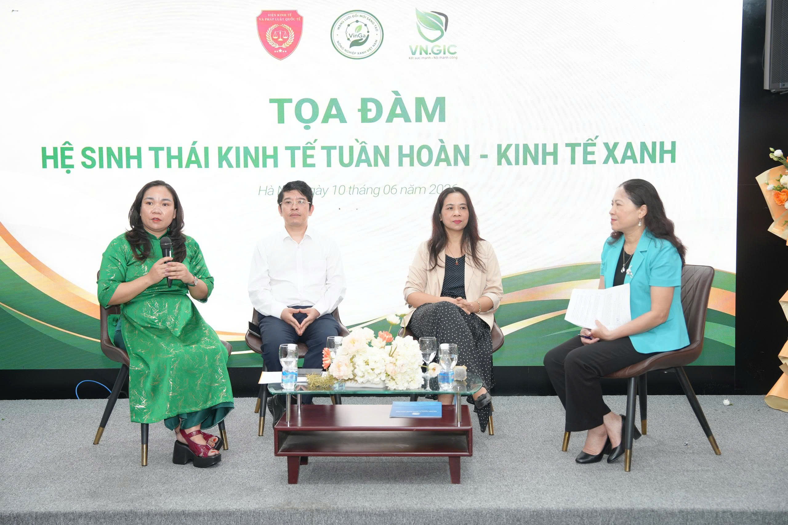 HỆ SINH THÁI KINH TẾ TUẦN HOÀN – KINH TẾ XANH: TỪ ĐỊNH HƯỚNG CHÍNH SÁCH ĐẾN HÀNH ĐỘNG THỰC TIỄN